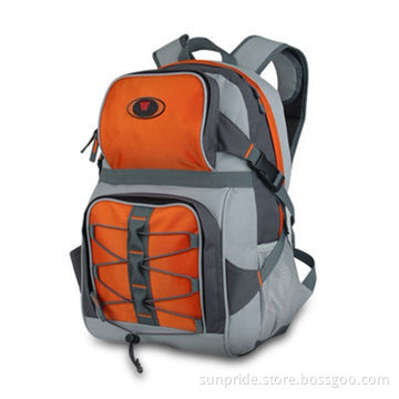 Laptop travel/sports backpack, made of 600D polyester, with large compartment